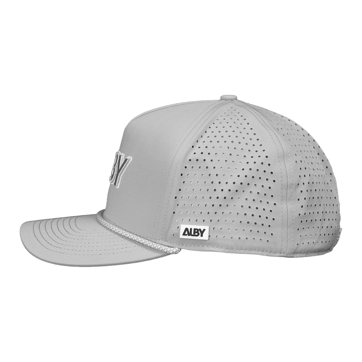 Grey 3D Logo Hat