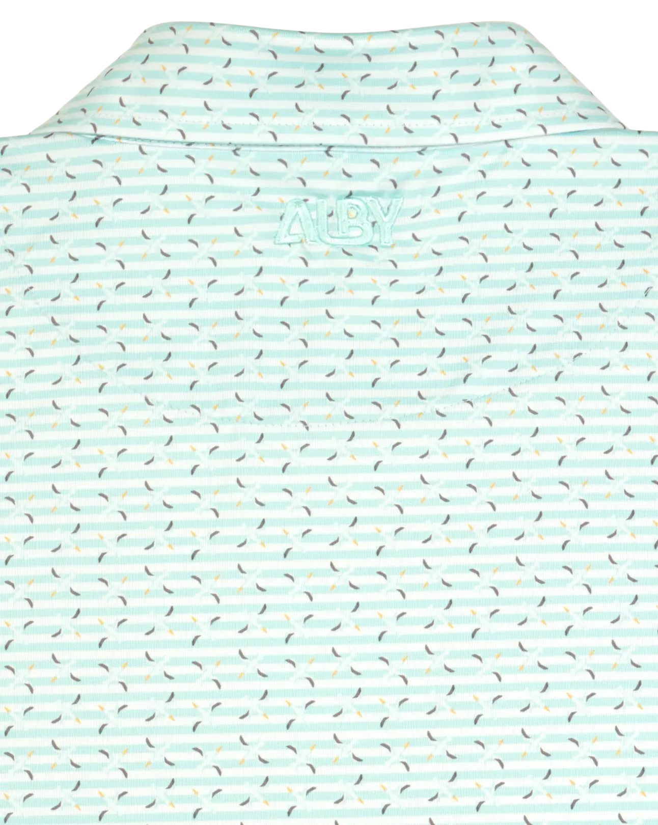 Aqua athletic fit Albatross golf polo — ALBY