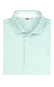 Aqua athletic fit Albatross golf polo — ALBY