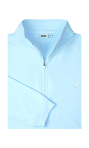 Ice Water athletic fit Gibson Q-Zip golf quarter-zip — ALBY